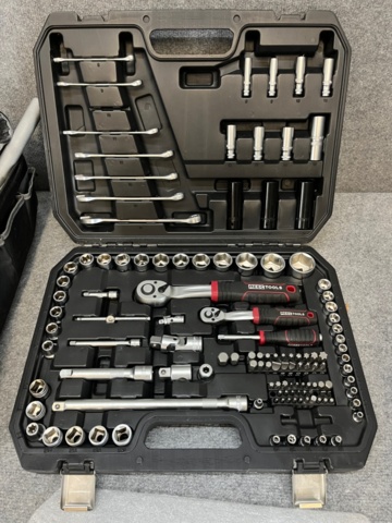 1511292-2 Tool kit, socket wrench set, block wrenches, tool bag
