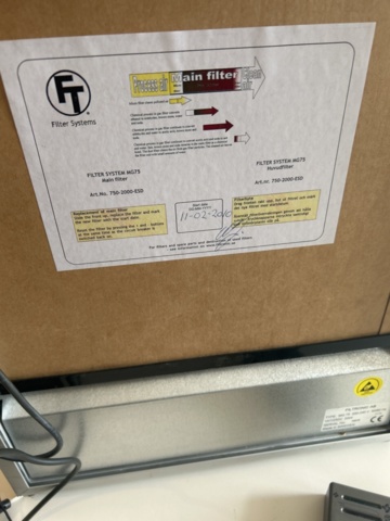 1539589-9 Filtersystem - Filtronic MG75