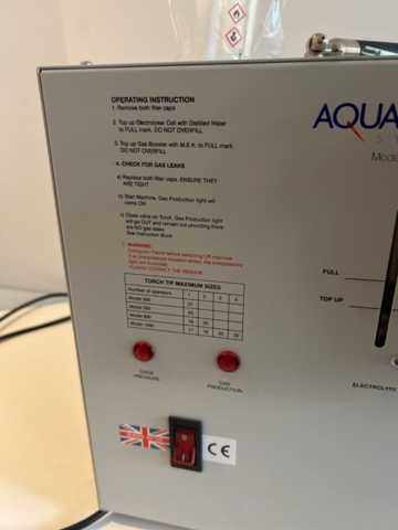1539592-3 Vätgasgenerator - Aquaflame Systems 800