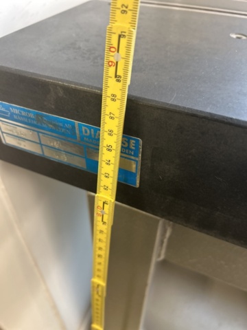 1539593-5 Mätplatta med stativ - Microbas Precision AB Diabase