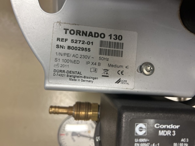 1539595-2 Kompressor - Dürr Dental Tornado 130