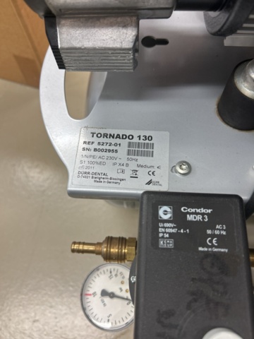 1539595-4 Kompressor - Dürr Dental Tornado 130