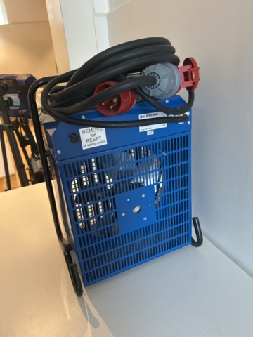 1539597-5 Värmefläkt - Malmbergs Praktikern 9 kW