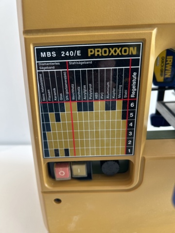 1539600-8 Bandsåg - Proxxon MBS 240/E