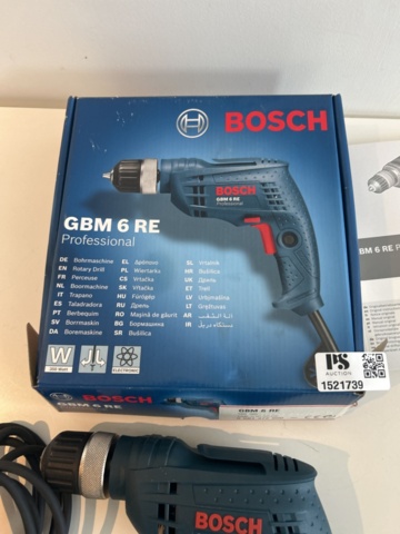 1539627-2 Borrmaskin med tillbehör - Bosch GBM 6 RE Professional