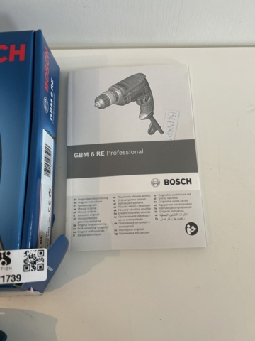 1539627-3 Borrmaskin med tillbehör - Bosch GBM 6 RE Professional