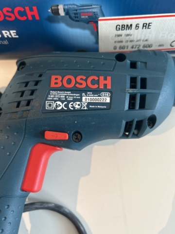 1539627-5 Borrmaskin med tillbehör - Bosch GBM 6 RE Professional