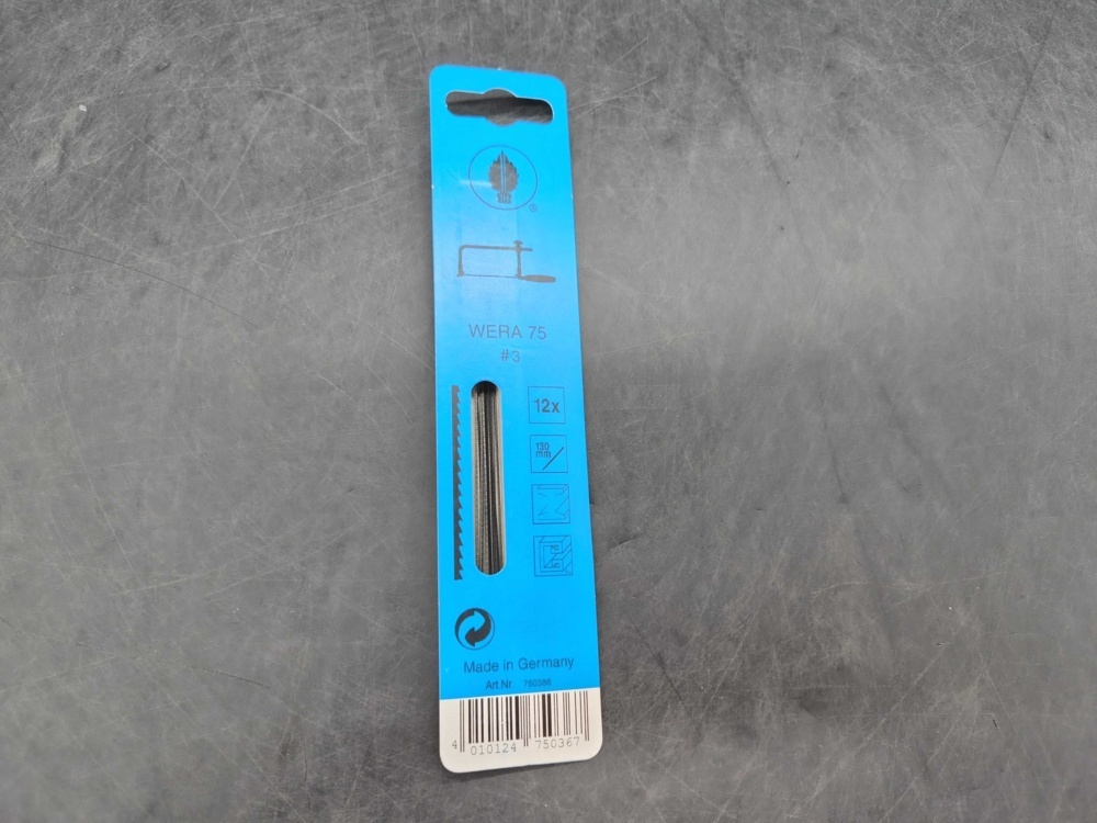 1539850-2 Reciprocating saw blades 10 pcs 12-pack – Wera, Metal