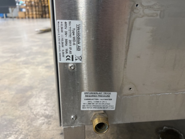 1528694-8 Huvdiskmaskin Wexiödisk WD-6