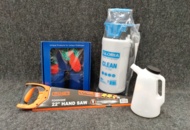 1540165 Pressure sprayer, washing brush kit, oil can & sealant
