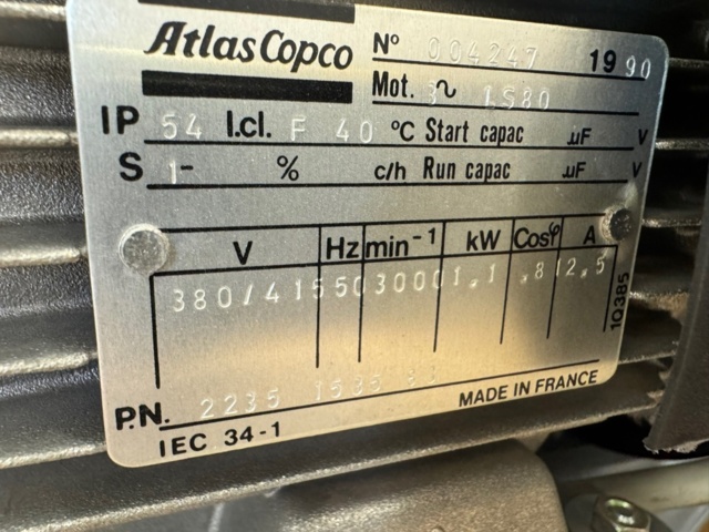 1539306-7 Compressor - Atlas Copco LX - 1990