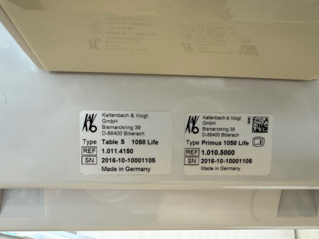 1373565-63 Dental unit with accessories - KaVo Primus 1058 Life -2016