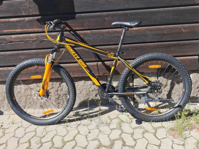 1485365-1 Mountainbike - Ninety One Vantage 27.5" Svart/Orange