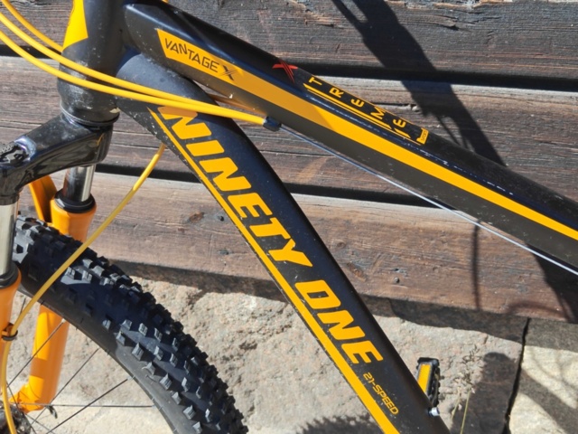 1485365-3 Mountainbike - Ninety One Vantage 27.5" Svart/Orange