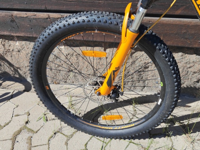 1485365-6 Mountainbike - Ninety One Vantage 27.5" Svart/Orange