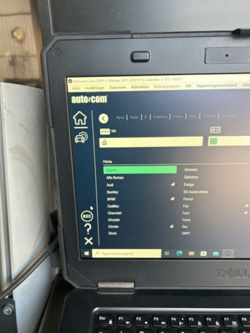 1521866-11 Diagnostic tool with accessories - Autocom CDP+