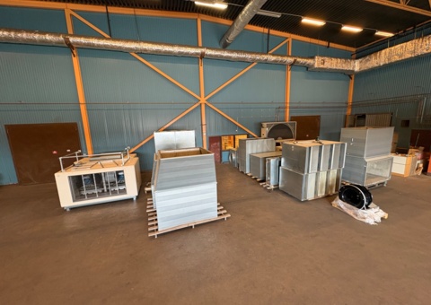Bild som representerar auktionen - Avyttring av ventilationskomponenter, värmepumpsutrustning och teknikbod