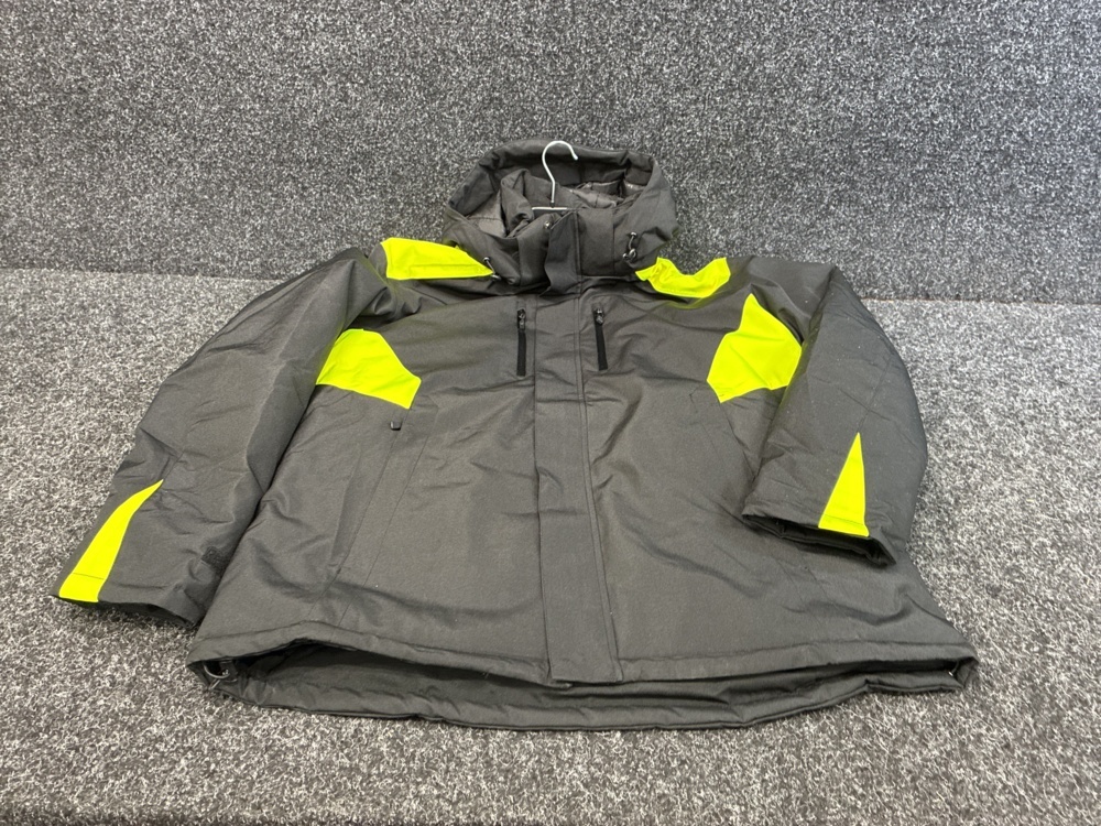 1540238-2 Winter jacket Gesto ADD A Reflective black/yellow, Size 3XL
