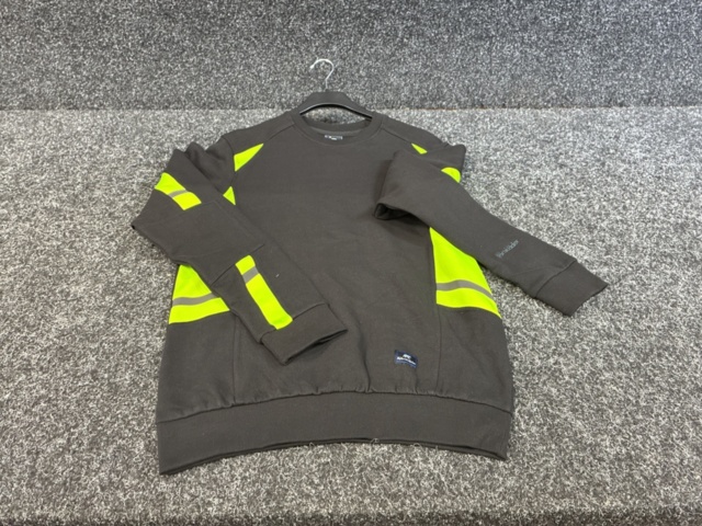 1540260-2 2 pcs Sweatshirt Björnkläder Contrast black/yellow, Size S