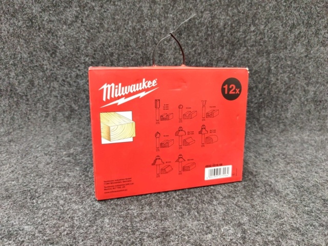 1540301-2 12-delat Frässet Milwaukee 8 mm