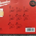 1540301-3 12-delat Frässet Milwaukee 8 mm