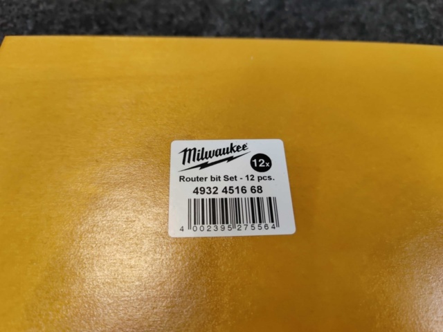 1540301-7 12-delat Frässet Milwaukee 8 mm
