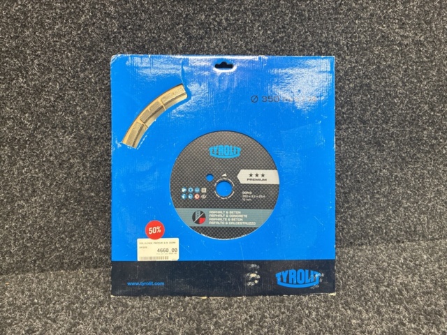 1540324-1 Diamantkapklinga Tyrolit Premium 350mm