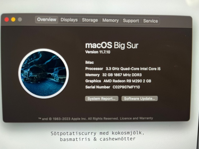 1511291-9 Imac 3,3GHz Quad-Core Intel Core i5