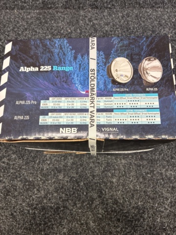 1540327-3 Auxiliary light Alpha 225 Xenon 24V 4300K
