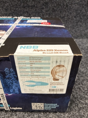 1540327-5 Auxiliary light Alpha 225 Xenon 24V 4300K
