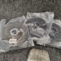 1540312-7 Penslar, slippapper, rollerbyglar m.m.