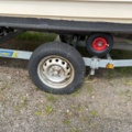 1516334-7 Båt med hytt och trailer - MCB 525 (Reparationsobjekt)