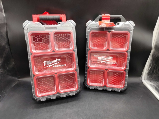 1540378-2 Assortment bag - 2 pcs, Milwaukee Packout, IP65, 5 compartments