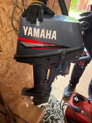 1516338-9 Utombordsmotor 8 hk med diverse tillbehör - Yamaha 8CMH