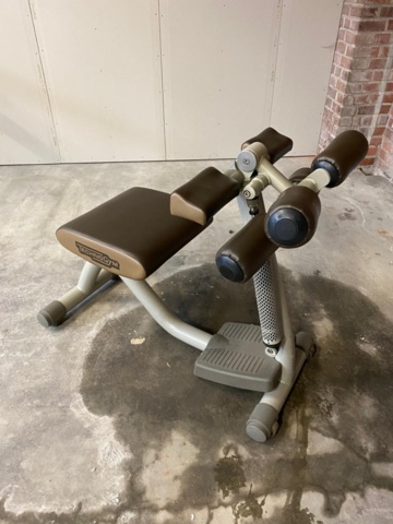 1524733-2 Gym machine back lift / hyperextension - Technogym Easyline