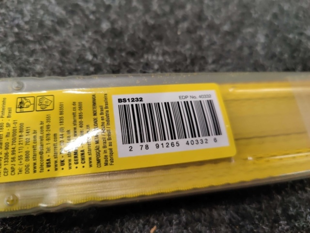 1540479-4 250 st Bågfilsblad Starrett BS1232 300 mm 32T