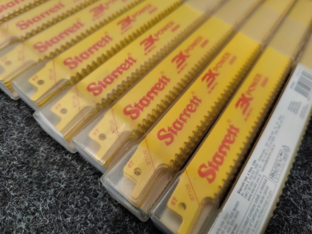 1540693-4 45 Tiger saw blades Starrett BT126-5