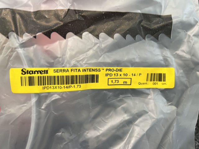 1540669-2 5 st Bandsågsblad Starrett Fita Intenss Pro-Die IPD13x10-14/P-1,73m