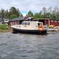1529718-4 Oak boat with wheelhouse and interior – "The Penguin"