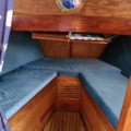 1529718-21 Oak boat with wheelhouse and interior – "The Penguin"
