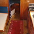 1529718-23 Oak boat with wheelhouse and interior – "The Penguin"