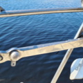 1529718-14 Oak boat with wheelhouse and interior – "The Penguin"