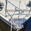 1529718-10 Oak boat with wheelhouse and interior – "The Penguin"