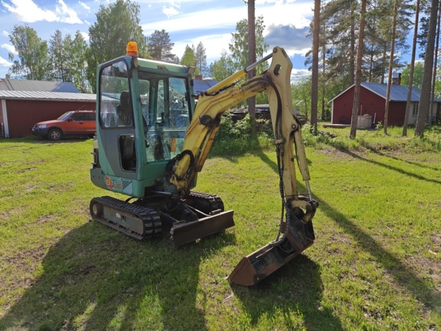 1484365-9 Grävmaskin Yanmar B18EX Ink släp