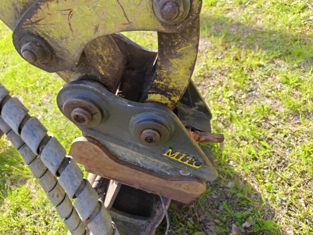 1484365-19 Grävmaskin Yanmar B18EX Ink släp