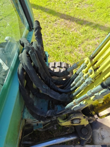 1484365-26 Grävmaskin Yanmar B18EX Ink släp