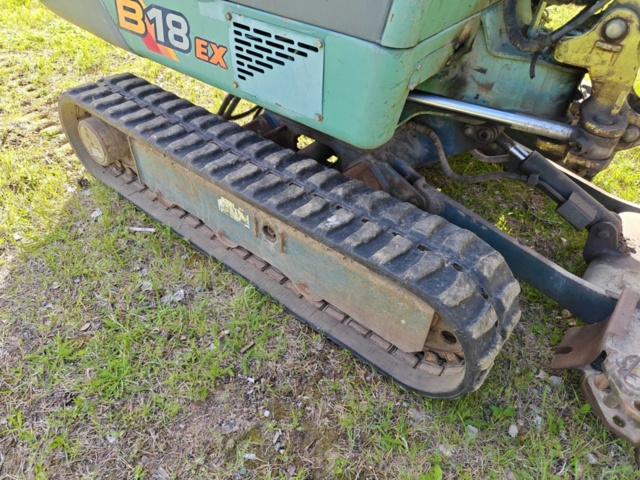 1484365-27 Grävmaskin Yanmar B18EX Ink släp