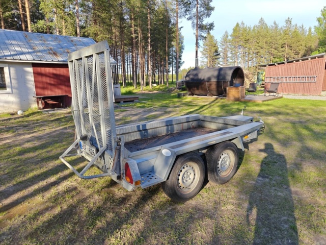 1484365-65 Grävmaskin Yanmar B18EX Ink släp