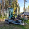 1484365-1 Grävmaskin Yanmar B18EX Ink släp