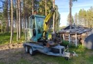 1484365 Grävmaskin Yanmar B18EX Ink släp